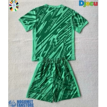 Nizozemska Golmanski Domaci Dres za djecu EP 2024 Kratak Rukav (+ Kratke hlače)